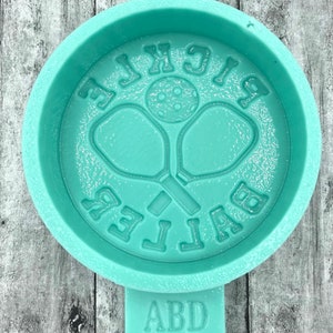 Pickleball Round Silicone Mold