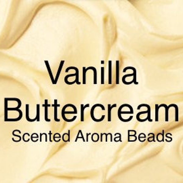 Aroma Beads Scented Vanilla Buttercream for car air freshener Car Freshie supplies 8:2 ratio Quality Fragrance Oils used and CURED