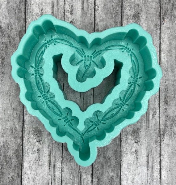 Candy Hearts / Valentines / Silicone Freshie Mold / Freshie Mold / Mold / Silicone  Mold / Molds for Freshies / Aroma Bead Molds 