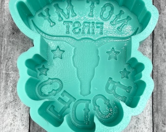 Not My First Rodeo Silicone Mold car Freshie, Resin, Cement, Wax, Soap, Aroma Beads