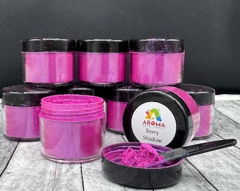 Berry Shadow Mica Pigment Powder, Cosmetic Grade Colorant