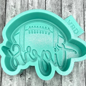 Tigers Football Silicone Mold Mould