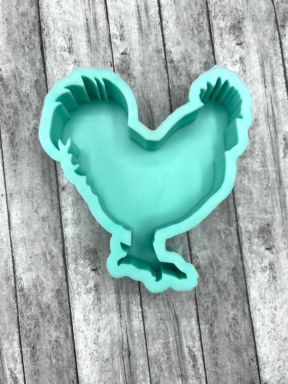 Rooster Chicken Silicone Mold Mould -  Canada