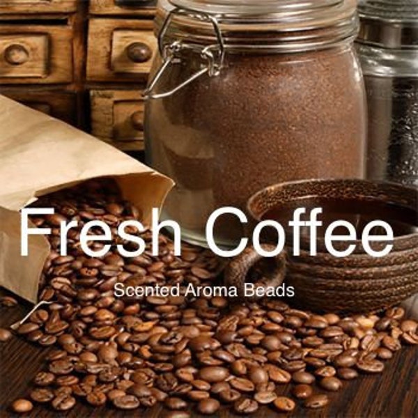Aroma Beads Scented Fresh Coffee for car air freshener Car Freshie supplies 8:2 ratio Quality Fragrance Oils used and CURED