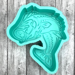 Fish Silicone Mold - Freshie Mold, Silicone Molds, Molds for Freshies, Aroma Bead Mold