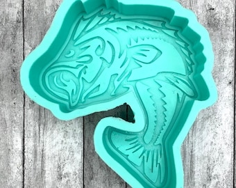 Fish Silicone Mold - Freshie Mold, Silicone Molds, Molds for Freshies, Aroma Bead Mold