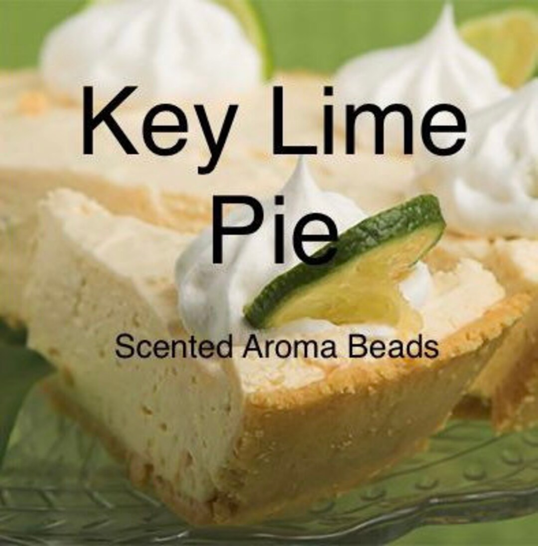 Key Lime Pie Cured Scented Premium Aroma Beads for Air Fresheners, Car