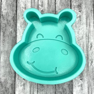 Hippo Face Silicone Mold - Freshie or Aroma Bead Mold