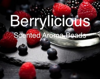 Berrylicious Scented Aroma Beads, Car Air Freshener Supplies