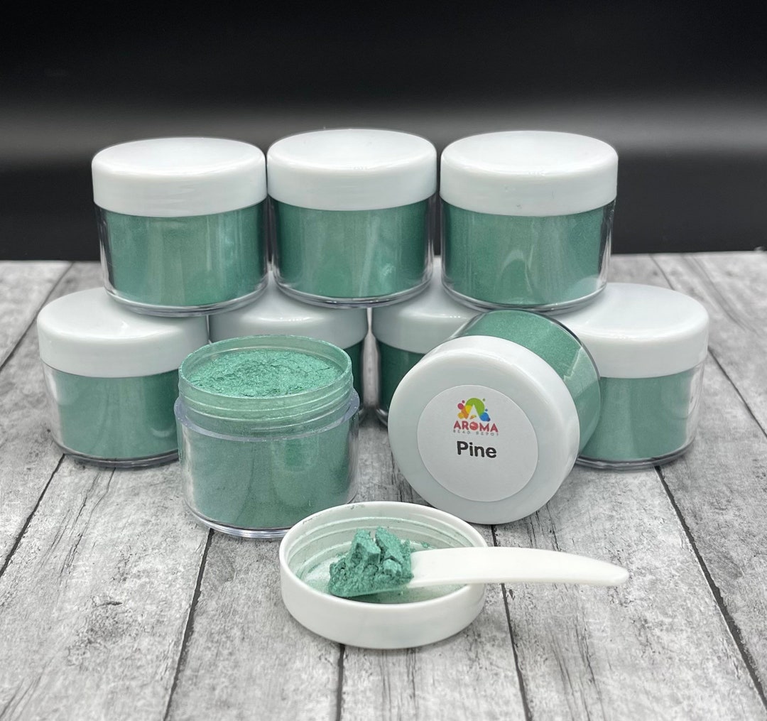 Mica Powder Pine for Car Freshies, Soap Making, Candle Making and Resin