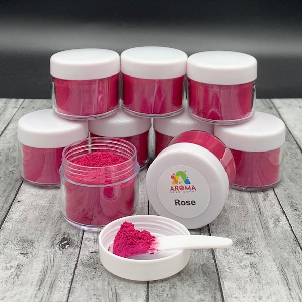 Mica Powder - Rose for car freshies, soap making, candle making and resin.