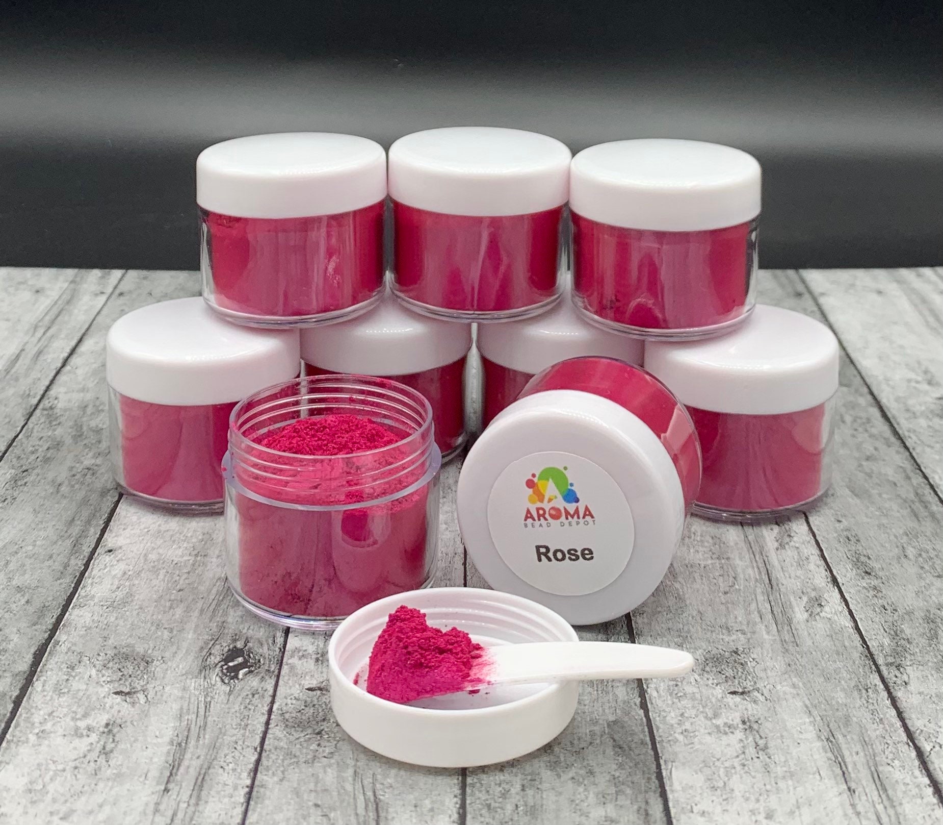 Mica Powder - Rose for car freshies, soap making, candle making and resin.