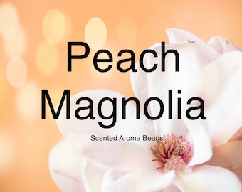 Aroma Beads Scented Peach Magnolia for car air freshener Car Freshie supplies 8:2 ratio Quality Fragrance Oils used and CURED