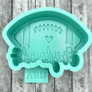 Greyhounds Football Silicone Mold Mould