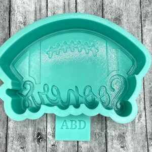Sooners Football Silicone Mold Mould