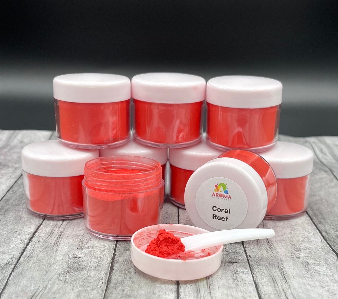 Mica Powder Coral Reef for Car Freshies, Soap Making, Candle Making and Resin. Etsy