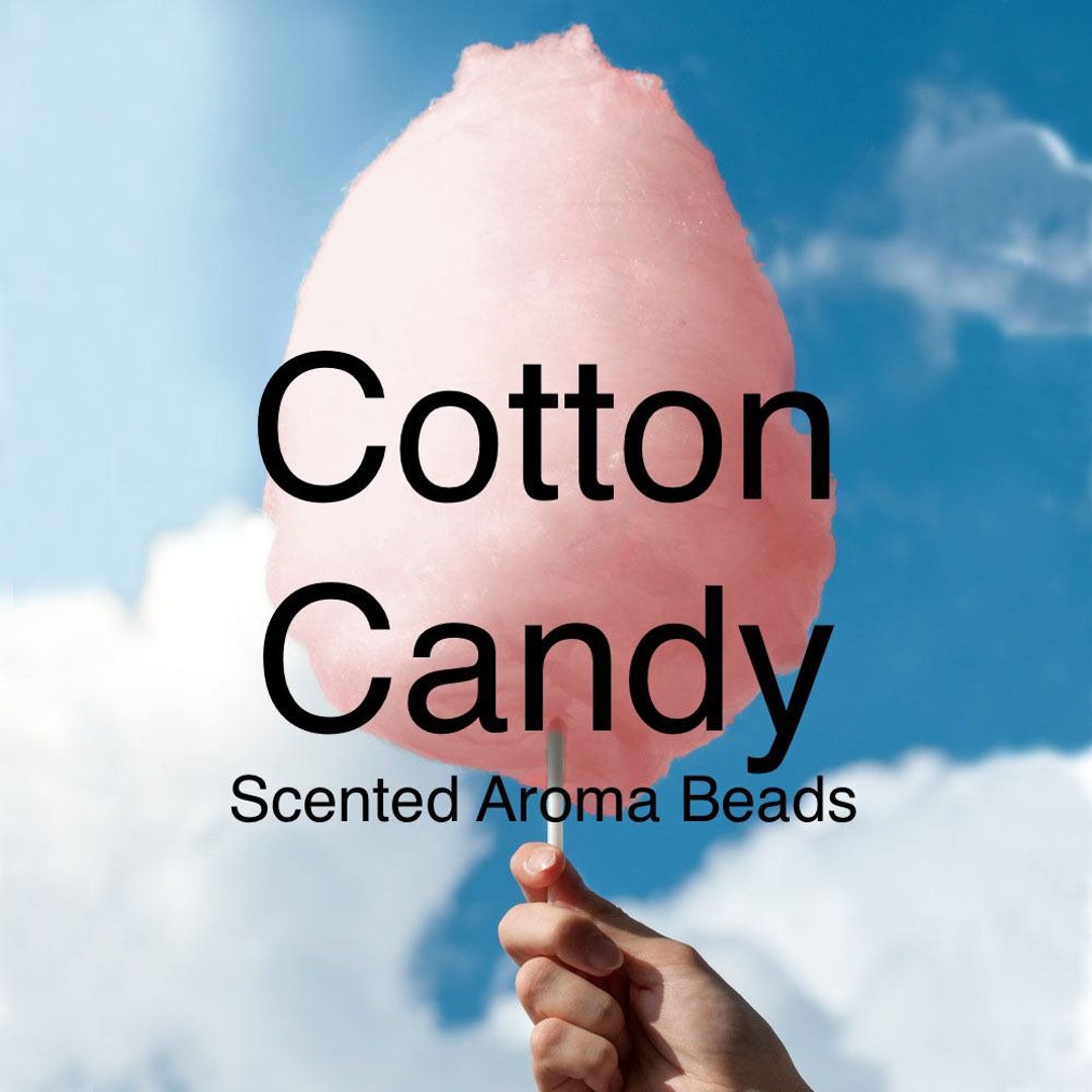 Cotton Candy CURED Scented Premium Aroma Beads for Air Fresheners, Car