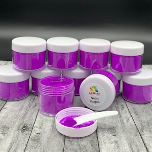 Mica Powder - Neon Purple for car freshies, soap making, candle making and resin.
