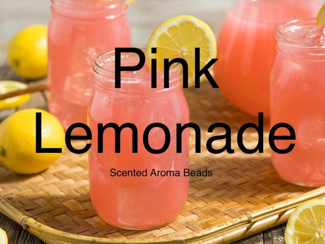 Pink Lemonade CURED Scented Premium Aroma Beads for Air Fresheners, Car