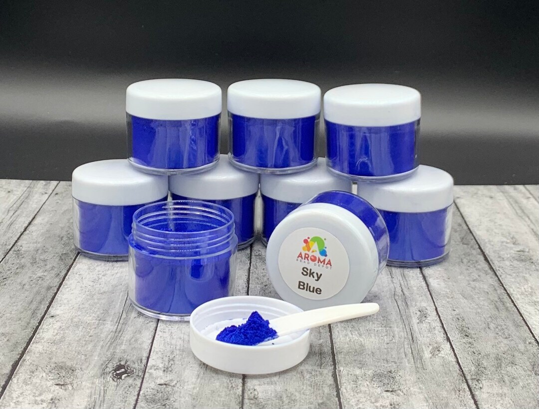 Mica Powder Sky Bluefor Car Freshies, Soap Making, Candle Making and Resin. Etsy