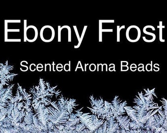 Aroma Beads Scented Ebony Frost for car air freshener Car Freshie supplies 8:2 ratio Quality Fragrance Oils used and CURED