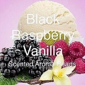 Black Raspberry Vanilla Scented Aroma Beads: Car Air Freshener Supplies