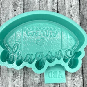 Dragons Football Silicone Mold Mould