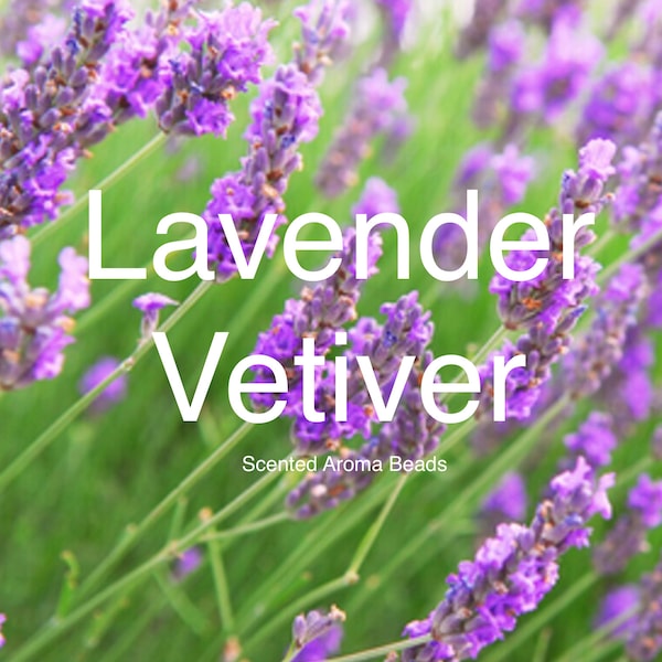 Aroma Beads Scented Lavender Vetiver for car air freshener Car Freshie supplies 8:2 ratio Quality Fragrance Oils used and CURED