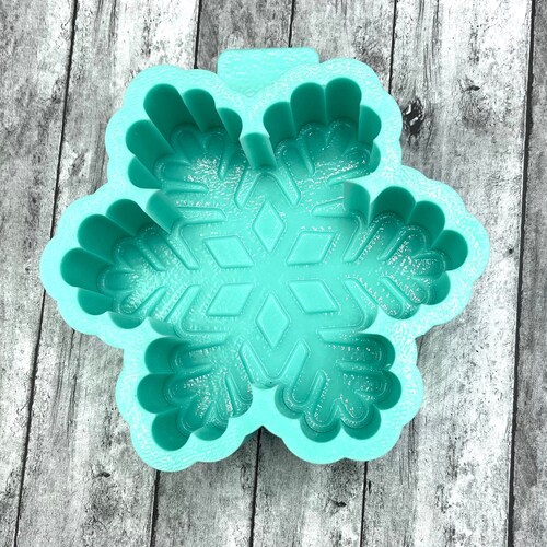Snowflake Silicone Mold: for Aroma Beads, Wax, Soap, Resin