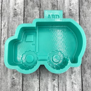 Garbage Trash Truck Silicone Mold Mould