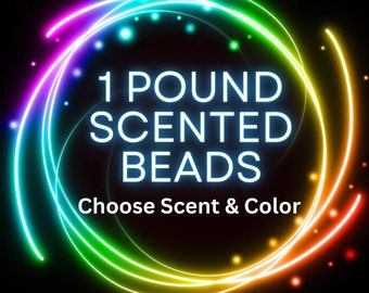 Aroma Beads Scented 1 pound for car air freshener Car Freshie supplies 8:2 ratio Quality Fragrance Oils used and CURED