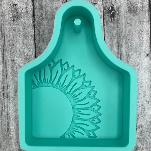 Sunflower Silicone Mold For Resin, Soap, Candles & Freshies - 5" X 5" X 1" Deep - View #11