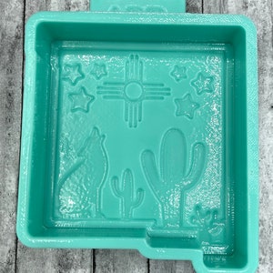 New Mexico Scene 2 Silicone Mold