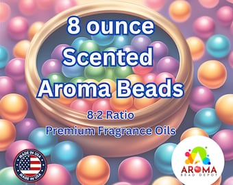 Scented Aroma Beads, Home Fragrance, Car Freshie, 8 oz