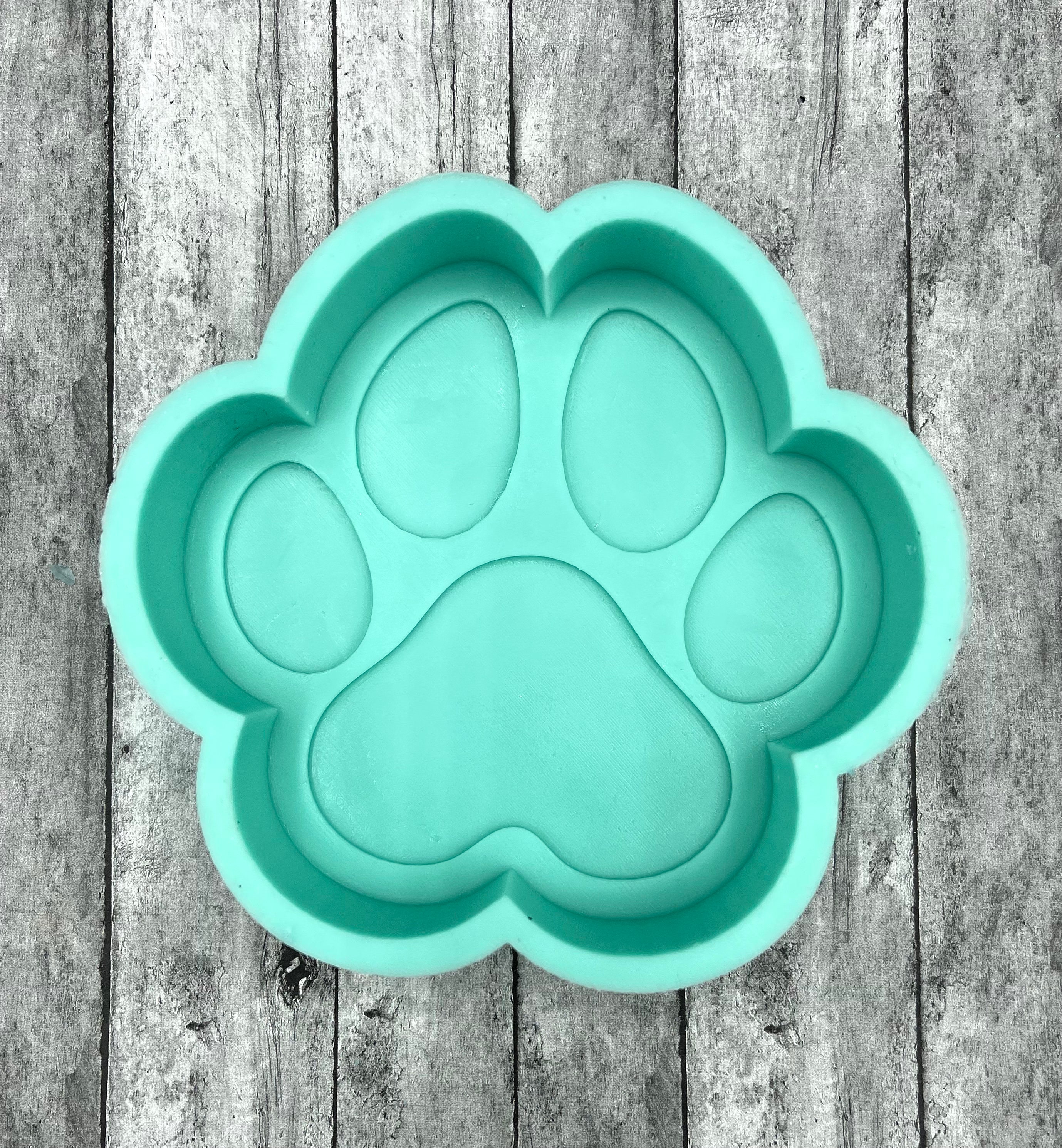 Slopehill 1pc Dog Treat Mold Silicone Dog Paw Silicone Molds Paw Print Mold Candy Mold Dog Treat Chocolate Mold for Homemade Dog Treats,Soap,Candy., Adult