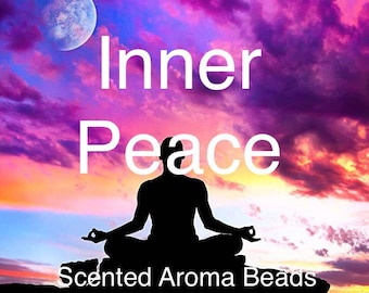 Aroma Beads Scented Inner Peace for car air freshener Car Freshie supplies 8:2 ratio Quality Fragrance Oils used and CURED