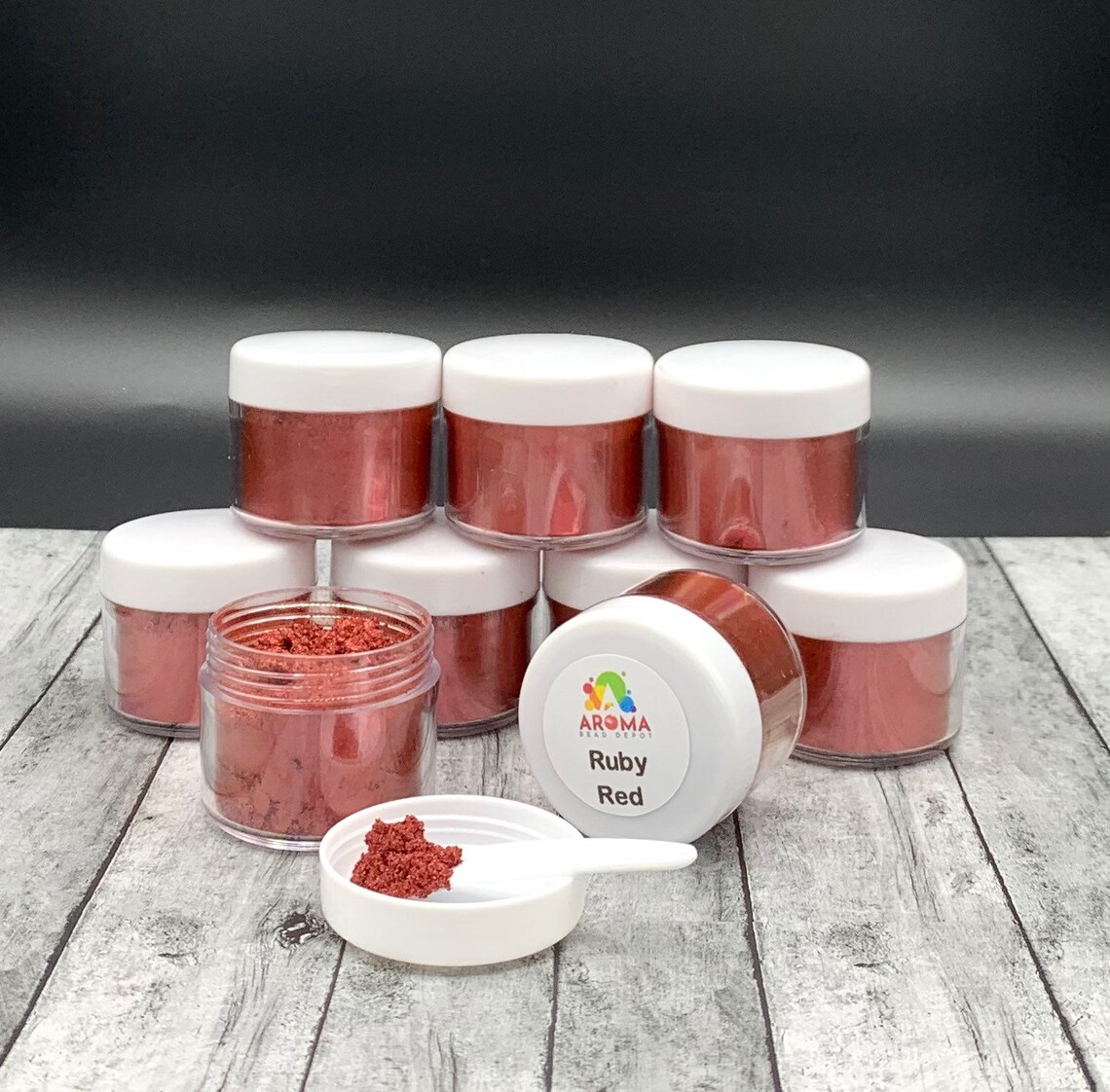 Mica Powder Ruby Red for Car Freshies Soap Making Candle Etsy