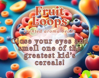 Fruit Loops Scented Aroma Beads, Car Air Freshener Supplies, DIY Freshie Supply