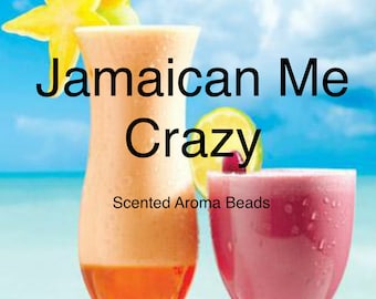 Jamaican Me Crazy Scented Aroma Beads: Tropical Car Air Freshener