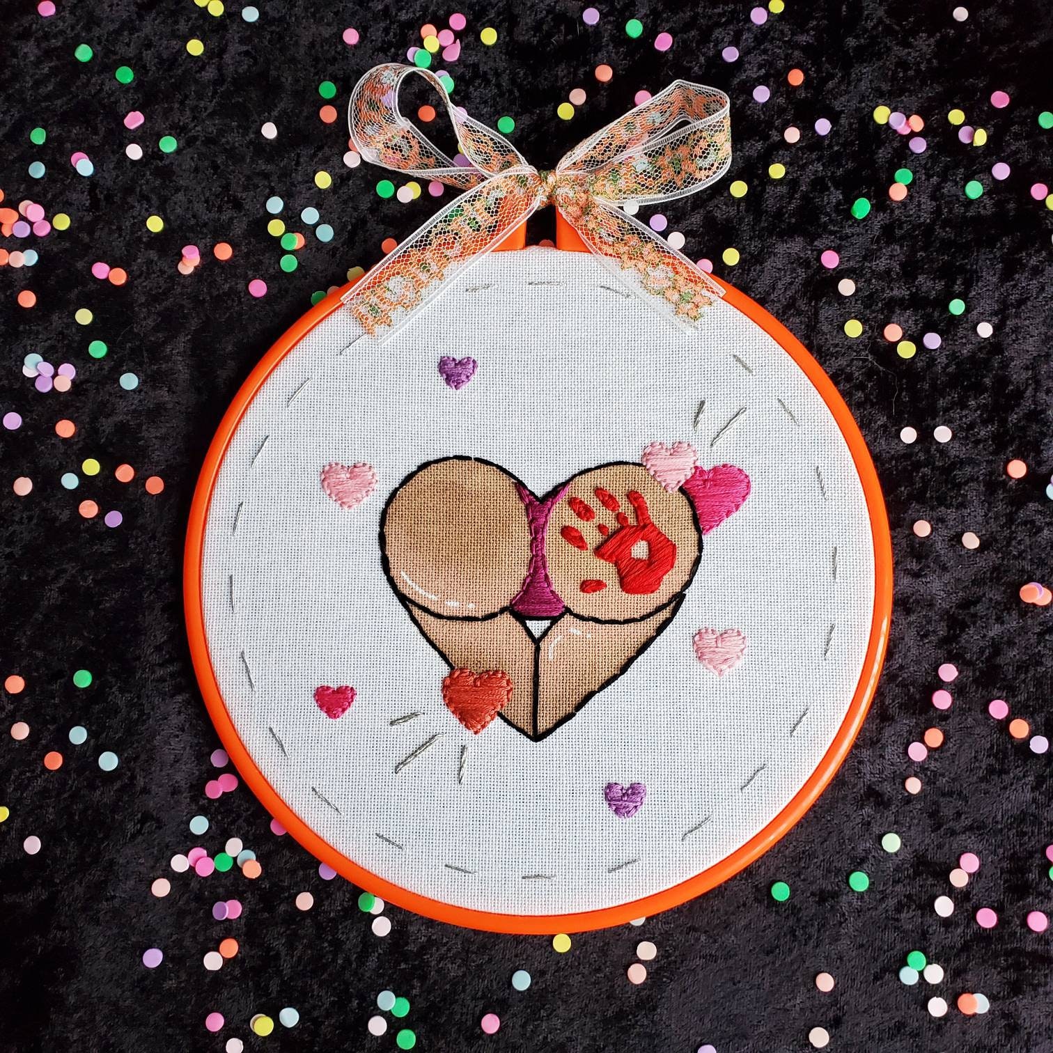 Spanking Drawings Handprints - 2co1jfn