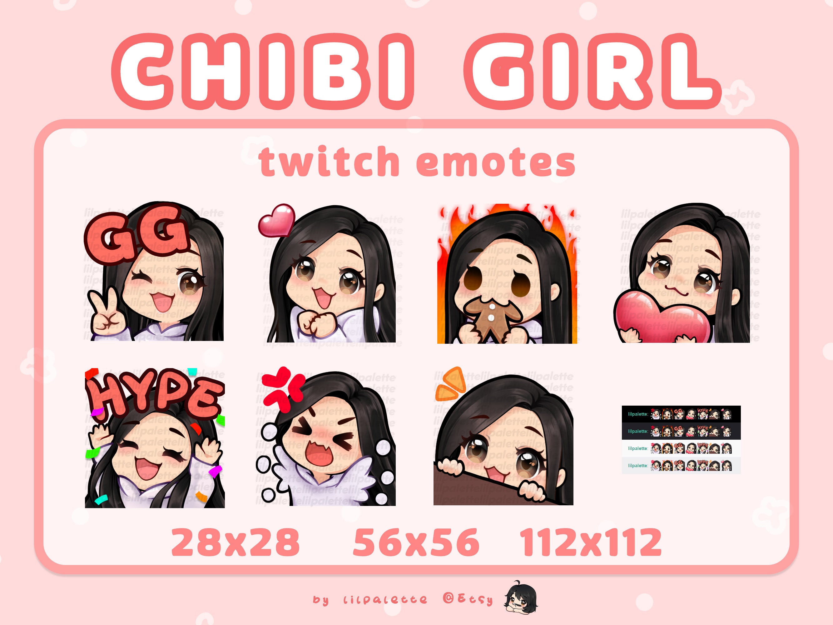 Chibi Asian Girl