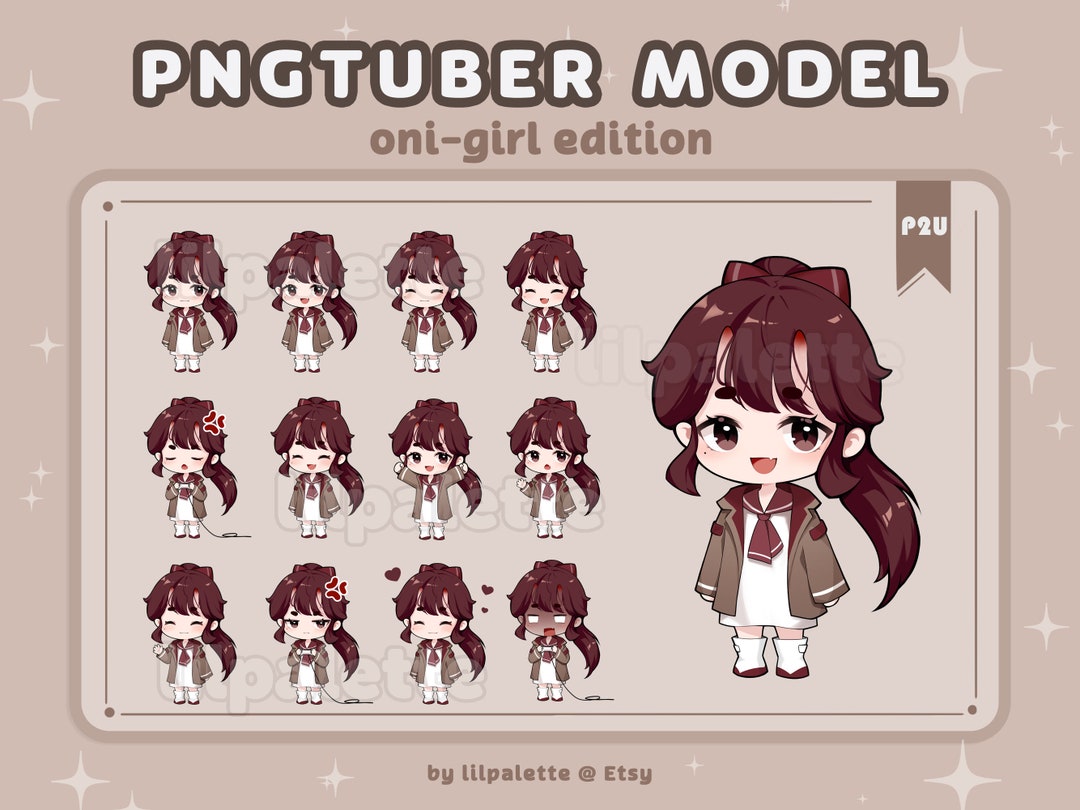 Premade Pngtuber Model Etsy Premade Pngtuber Model Etsy
