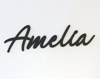 Personalised wooden name sign ,word, plaque ,door name, wedding letters, craft words, laser cut words, names, wooden name