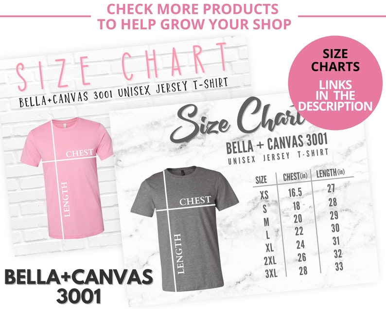 Download Bella Canvas 3001 Heather CVC Color Chart T-Shirt Mockup Flat | Etsy