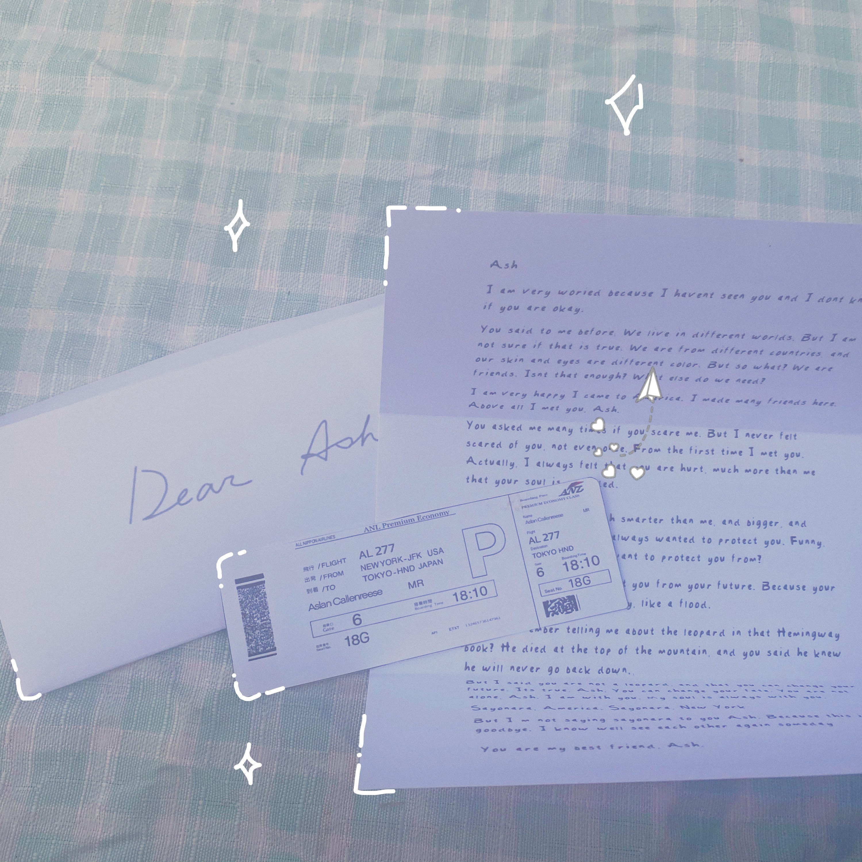 Dear Ash Letter Etsy Dear Ash Letter Etsy
