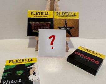 Custom 2”x2” Playbill Painting