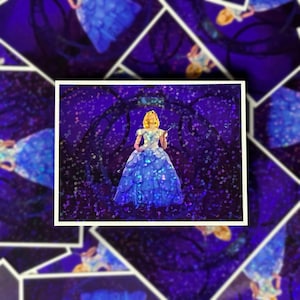 Bubbly Holographic Sticker