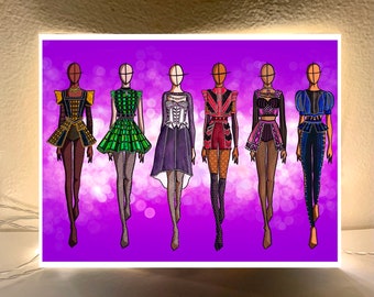 Six Fashion print 8.5”x11”