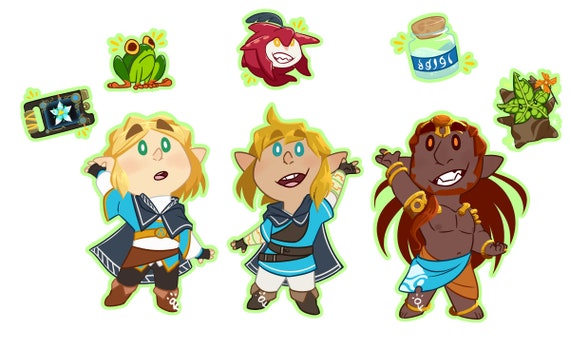 Loz Botw Charms Etsy
