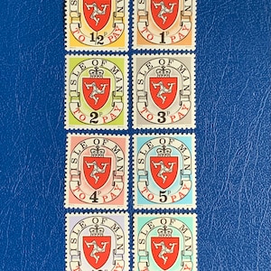 Isola di Man - Francobolli d'epoca originali - 1973 Scadenza francobolli - per collezionisti, artisti o artigiani